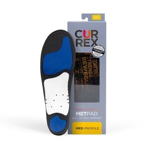 Currex Insoles Medium Profile with Met Pad